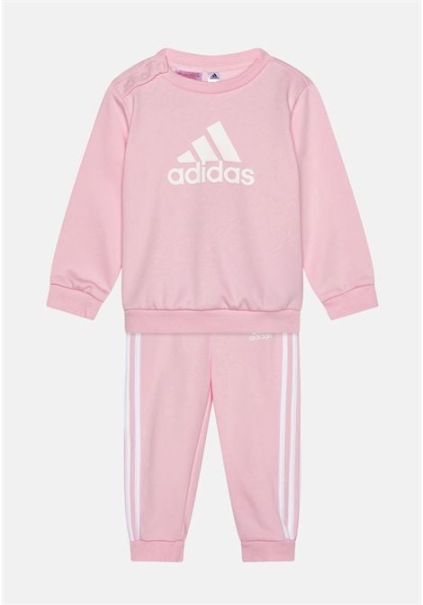 Baby pink tracksuit with contrasting logo ADIDAS PERFORMANCE | IJ8863.